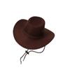 Beach Cap Western Cowboy Hat Knight Hat Sunscreen Cap Simple Summer Sun Hat  Summer