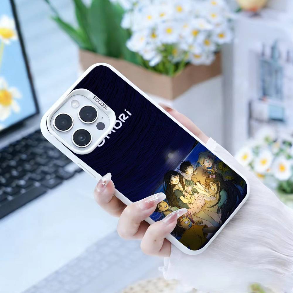 

O-Omori Gam Phone Case For IPhone 16 17 15 14 12 13 Pro Max white Color Shockproof Cover iPhone17