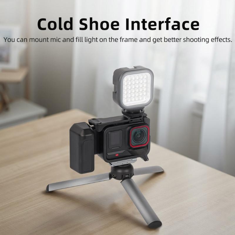 Portable Camera Stabilizer Handle Featuring Detachable Design And AntiDrop Wrist Strap Compatible for Pro2/1 Cameras