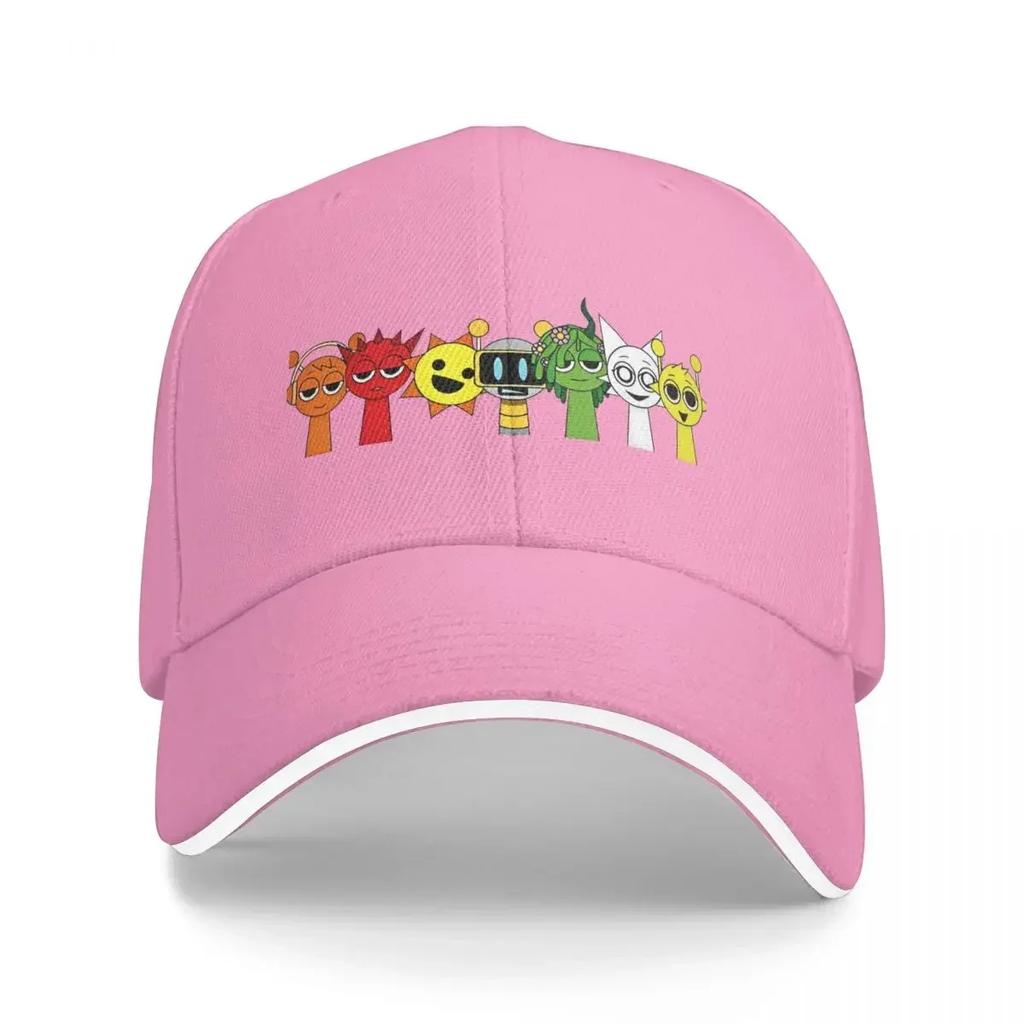 Sprunki Caps For Unisex Women Cool Baseball Cap Dad Hat Casual Headewear