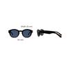 Dior Logo Letter Decoration Acetate Irregular Sunglasses Men Sunglasses Black DIORBLACKSUITR5I29B0