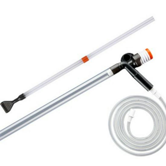 Manual Fish Tank Gravel Cleaner & Siphon Tube: Water Changer, Poop Sucker, Sand Washer, Silt Remover.