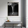 Black and White Ballet Girl Ballerina Posters And Prints Dancer Canvas Painting Wall Art Picture Home Decor For Living Room