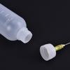 3pcs Transparent Polyethylene Needle Dispenser Dispensing Bottle For Rosin Solder Flux Paste + 3 Needles Tools