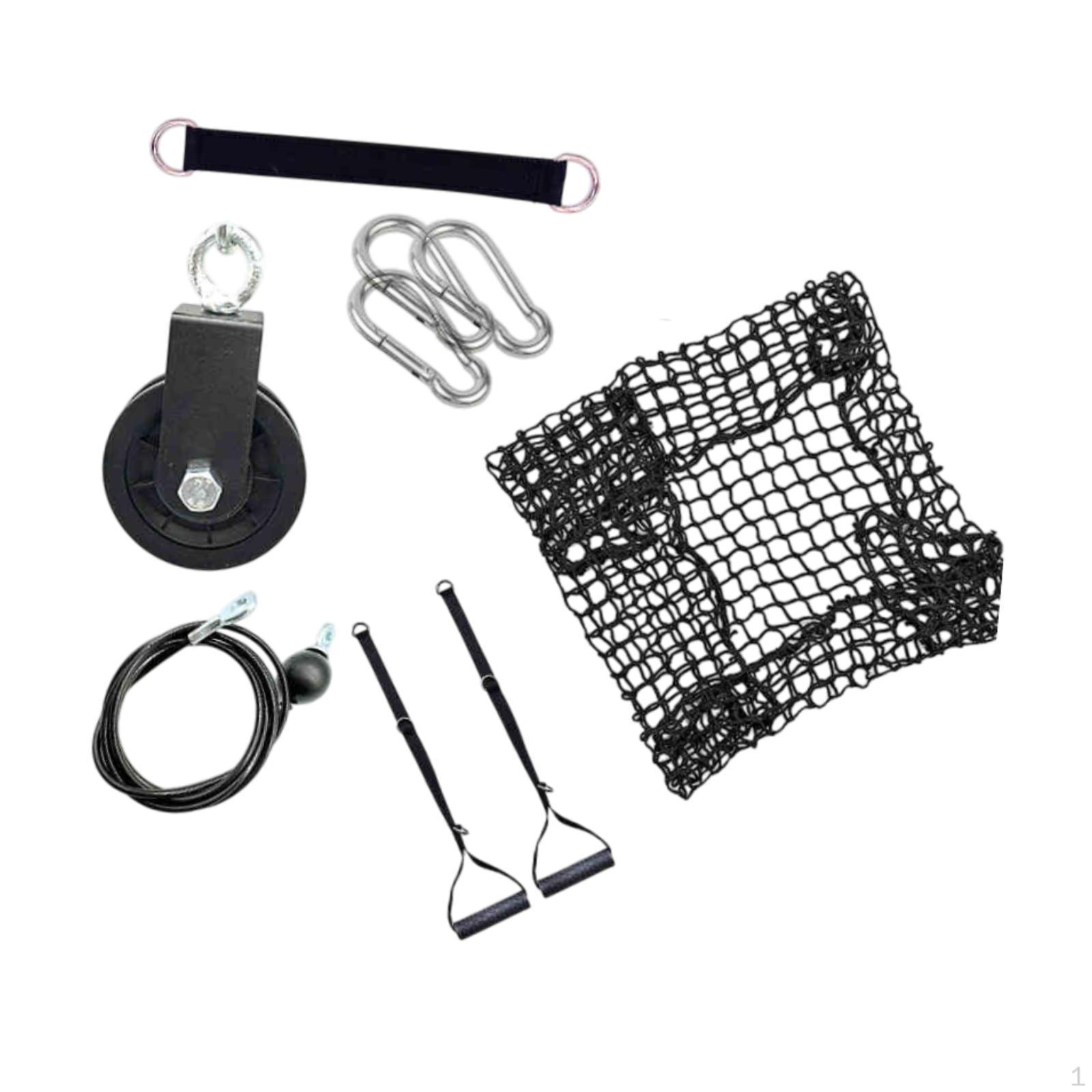 

Високе положення тяги назад ручка Фітнес Кабельний тренажер Обладнання Пілатес Силове тренування Вправа style B