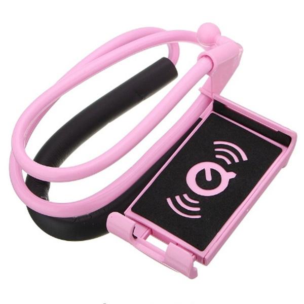 Mobiltelefonholder Fleksibel Hengende Hals Lat Halskjedeholder Seng 360 Graders Telefonholder