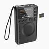 Mini Pocket DAB Digital Radio FM Receiver RDS with LED Display Portable MP3 Player Support TF Card Sleep Time Set