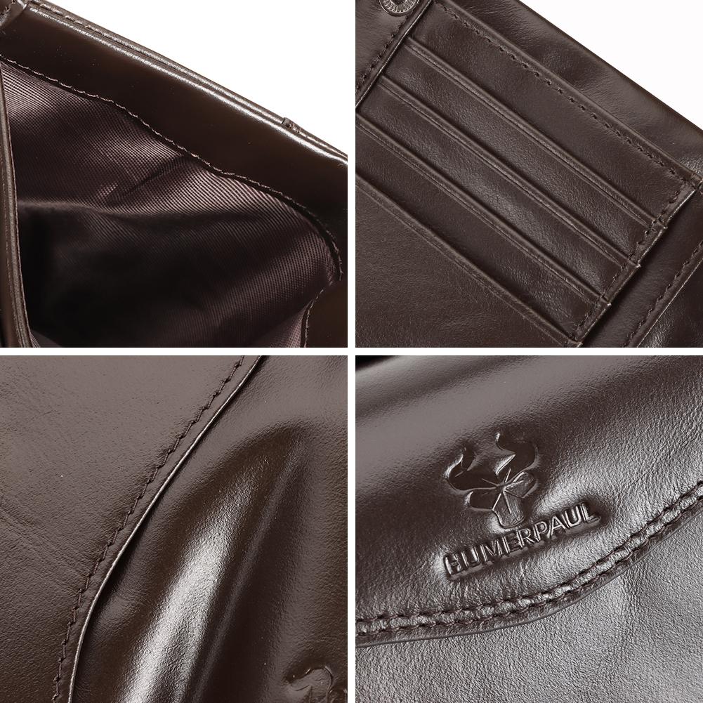 Humerpaul Neue RFID Männer Brieftasche Blockieren Schutz Anti-Diebstahl Scan Männlichen Leder Biflod Kurze Brieftasche Zipper Münzfach Beutel Casual geld Tasche