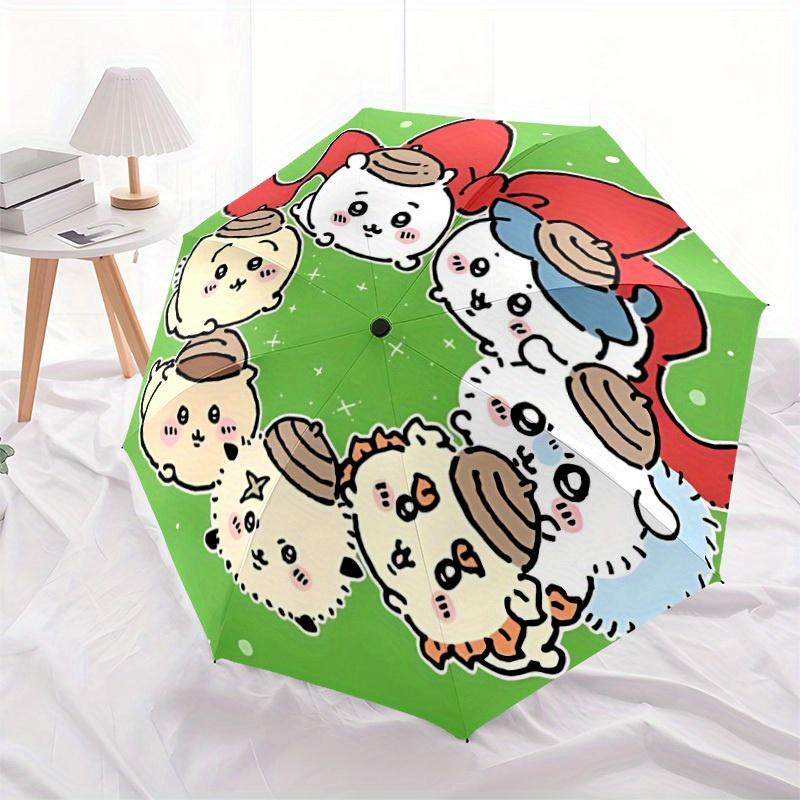 1pc Christmas wreath Automatic Umbrella Durable Iron Frame & Plastic Handle, Gift for Men & Women, Sturdy Construction,Playful Design yy250826152