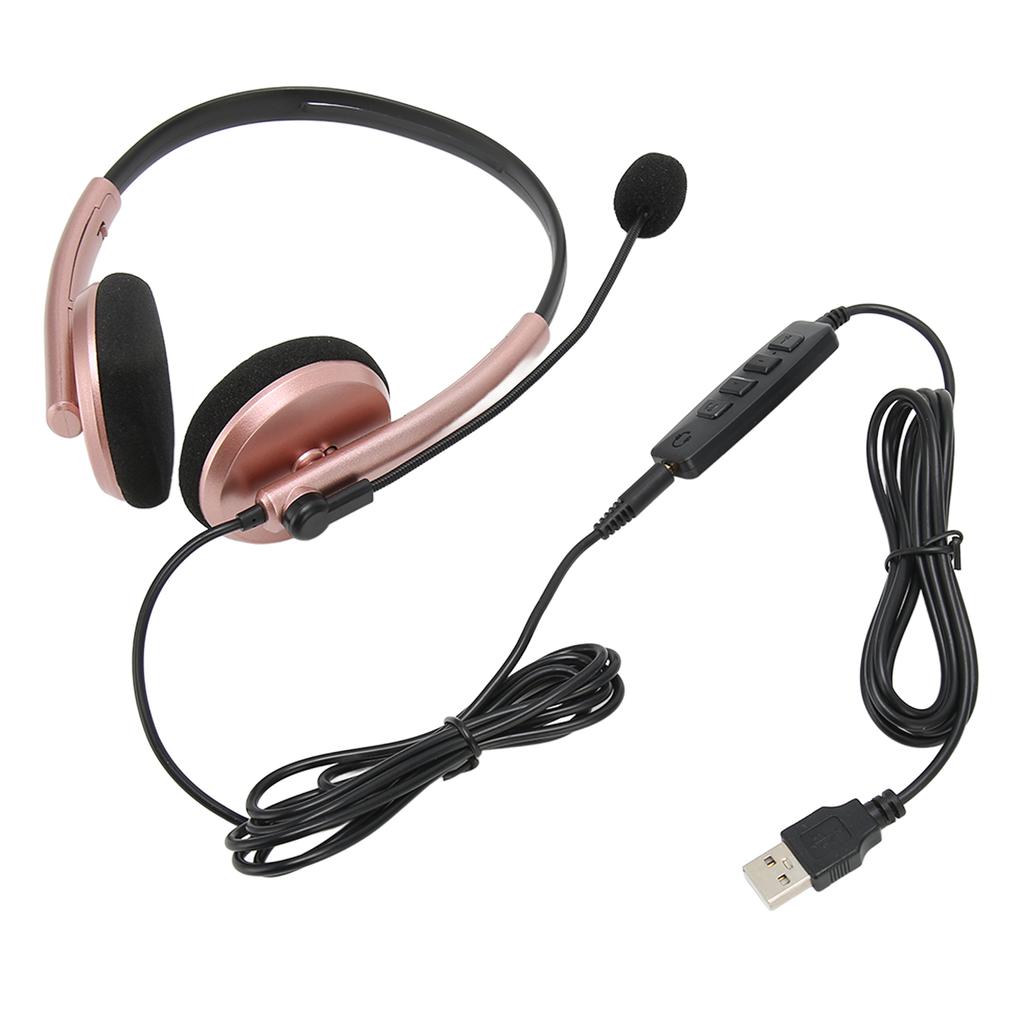 Callcenter-Headset Multifunktional Stilvoll Geräuschunterdrückung HD-Anruf Gehörschutz Telefon-Headset