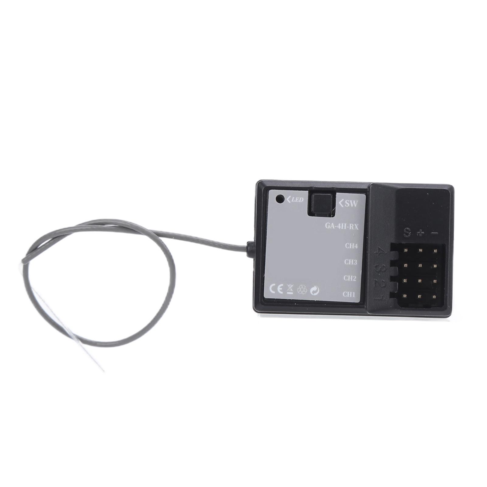 

RC Receiver Waterproof 2.4G Frequency 3.36V Receiver for Remote Control Car Boat Tank