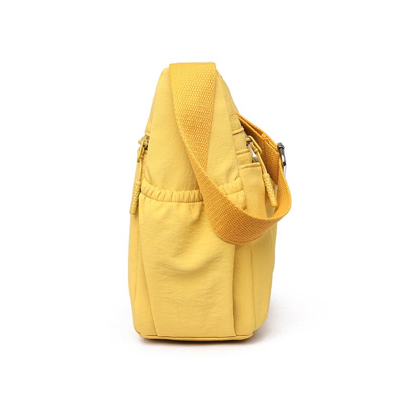 Solid Color Commuter Women's Bag Large Capacity Shoulder Crossbody Bag Multi-compartment Mobile Phone Bag