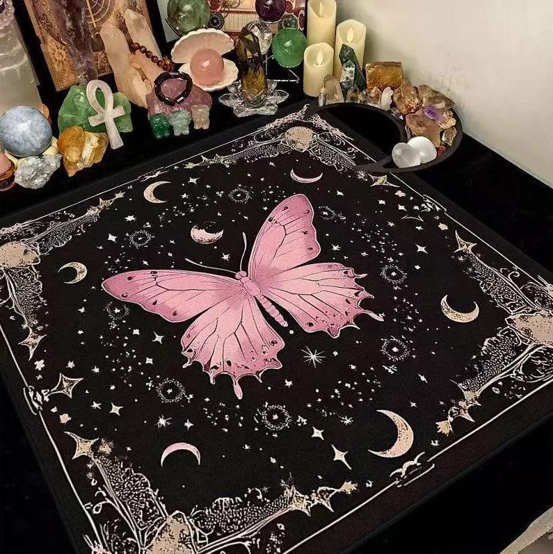 Premium Magic Constellation Pentagram Pattern Non-slip Waterproof Tablecloth