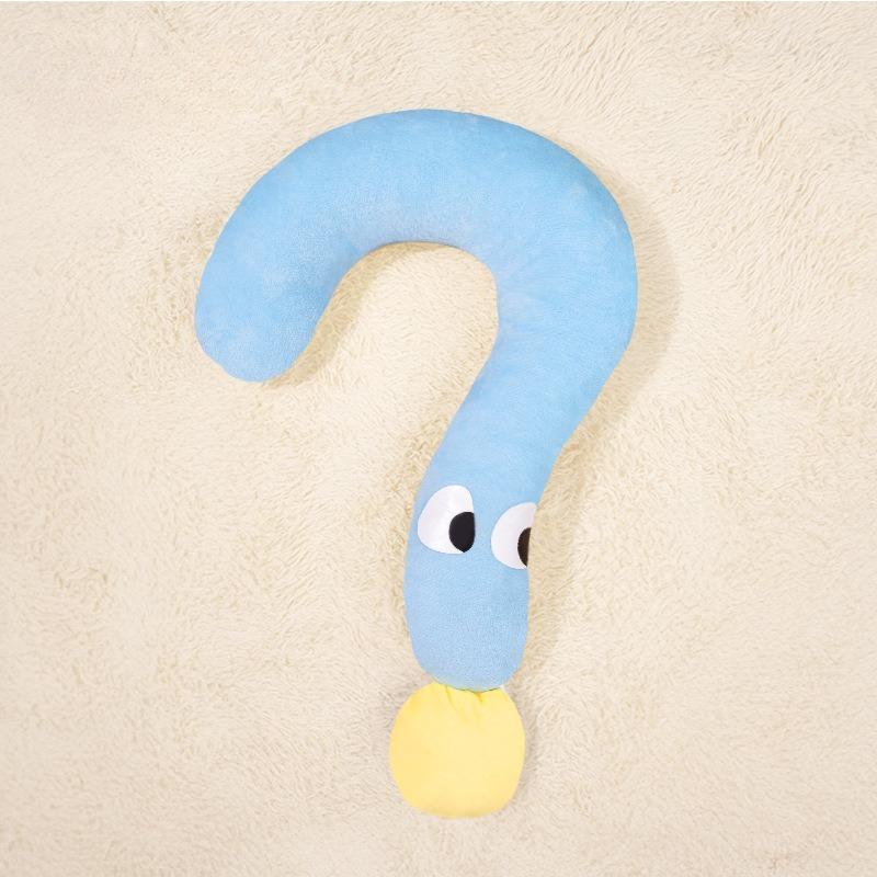 Neue Vierjahreszeiten Universelle Haustiermatte Nackenkissen Hundekissen Kreatives Fragezeichen Atmungsaktives Kissen zum Schlafen von Katzen Haustierbedarf