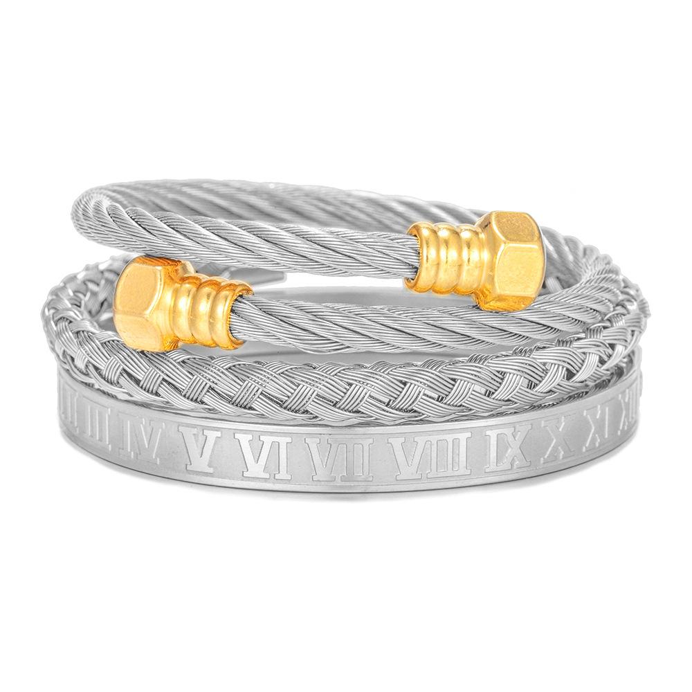 

JYL TS Bracelet Hollow Fishnet Ring Combo Brings Versatility & Charm ZJ7025 гарвардський малиновий колір