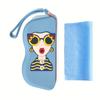 1pc Silicone Glasses Bag Portable Sunglass Storage Bag Glasses Glasses Case Hanging Large Capacity Glasses Bag