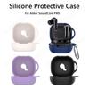 Silicone Case with Carabiner Protective Skin Cover Shockproof Earbuds Case Cover for Anker Soundcore P40i Earbuds Charging Case