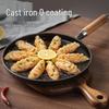Utuo Verdicktes Gusseisen Flache Bratpfanne Set