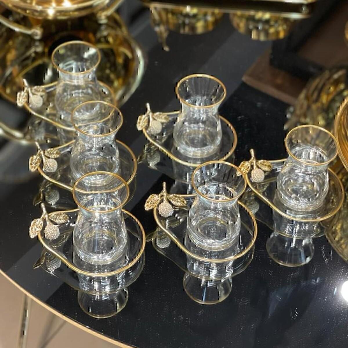 

Special Series 6 Piece Tea Set Tea Set Gift Dowry Home Kitchen Glass Standart білий