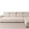Luxurious Anti-slip Plush Sofa Cover with Armrest Towel