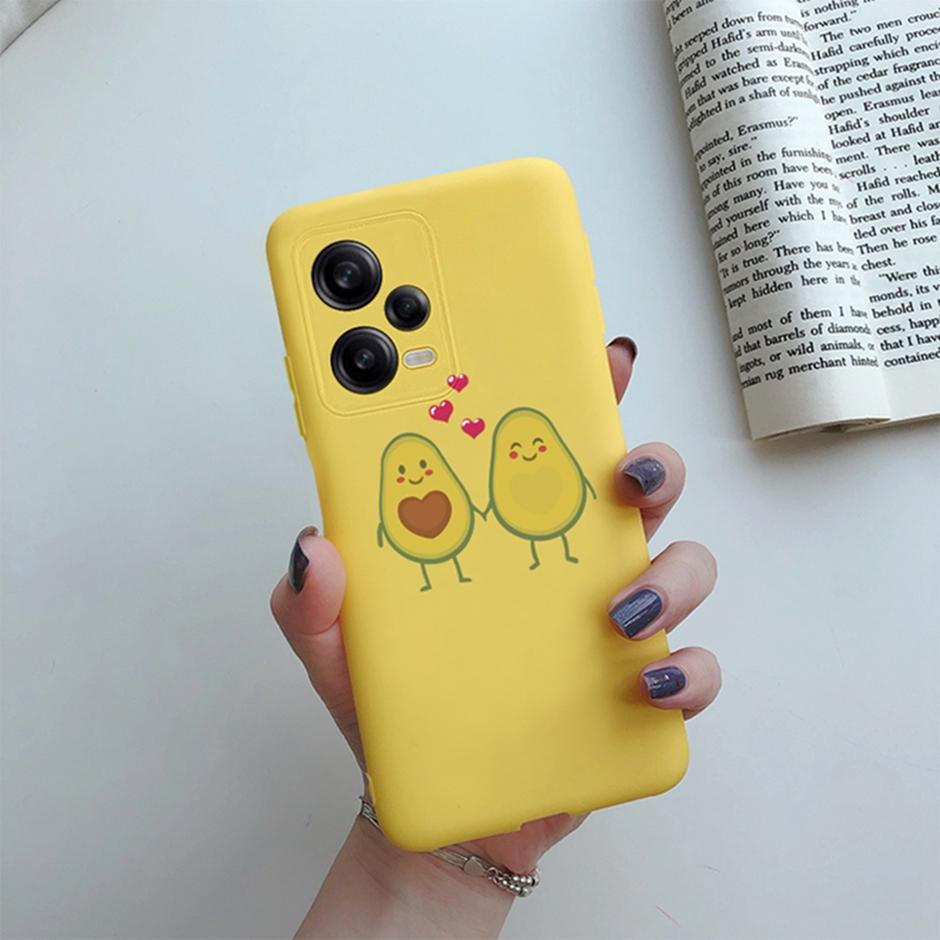 For Redmi Note 12 Pro Plus Case Cover TPU Silicone Shell for Xiaomi Redmi Note12 Pro 5G Phone Case Note 12Pro Plus Cartoon Funda