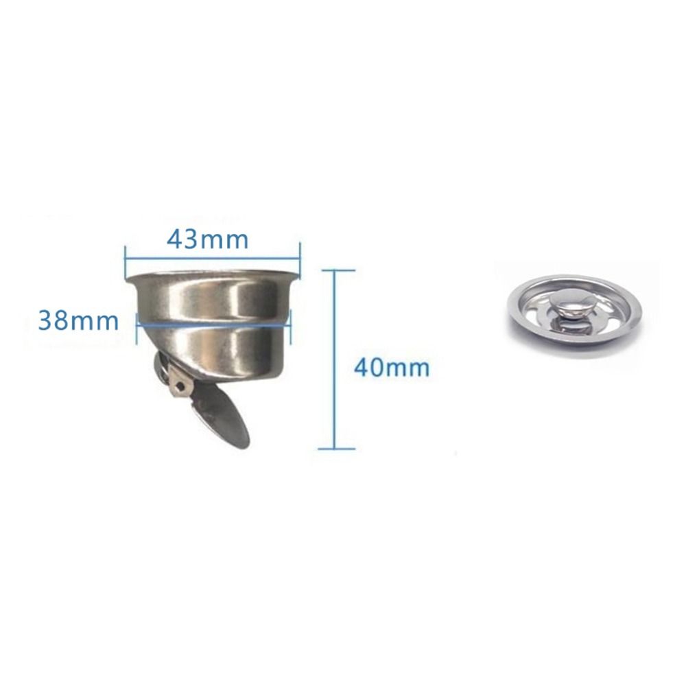 Hair Catcher Stainless Steel Floor Drains Trap Bathtub Ground Leakage  Kitchen Bathroom Hotel