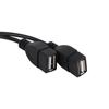 Convertitore DC 12V a 5V 3A Doppio USB Regolatore di Alimentazione per Auto Step-Down di Tensione