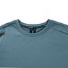 Skechers Basic Sports Series Solid Color Outdoor Casual Crew Neck Long Sleeve T-Shirt Men tops Dark-Gray P424M195-00VB