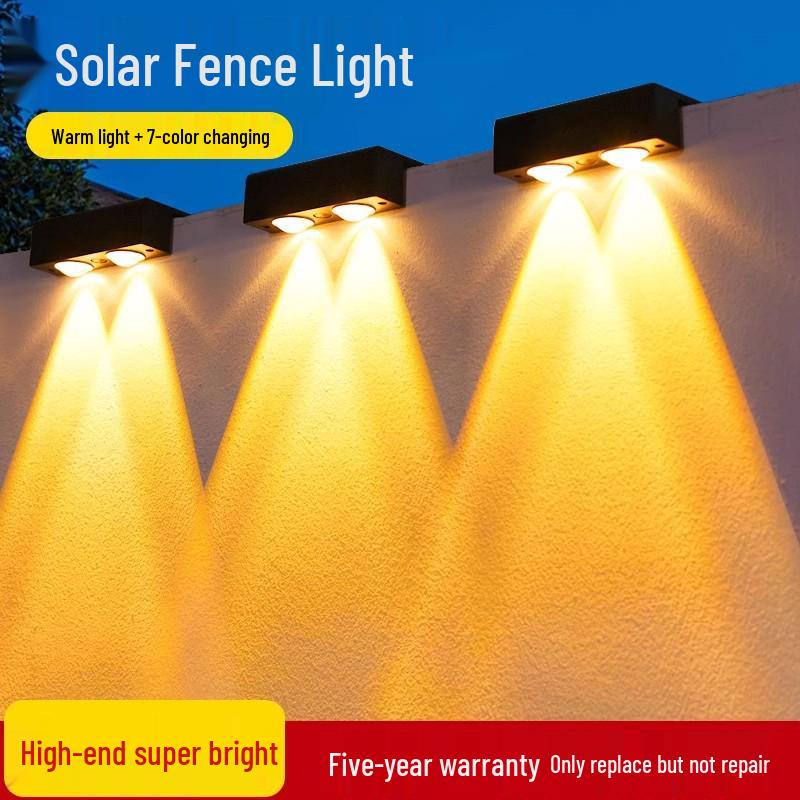 Automatic Solar Outdoor Courtyard Wall Light – Nighttime Decorative Atmosphere Light