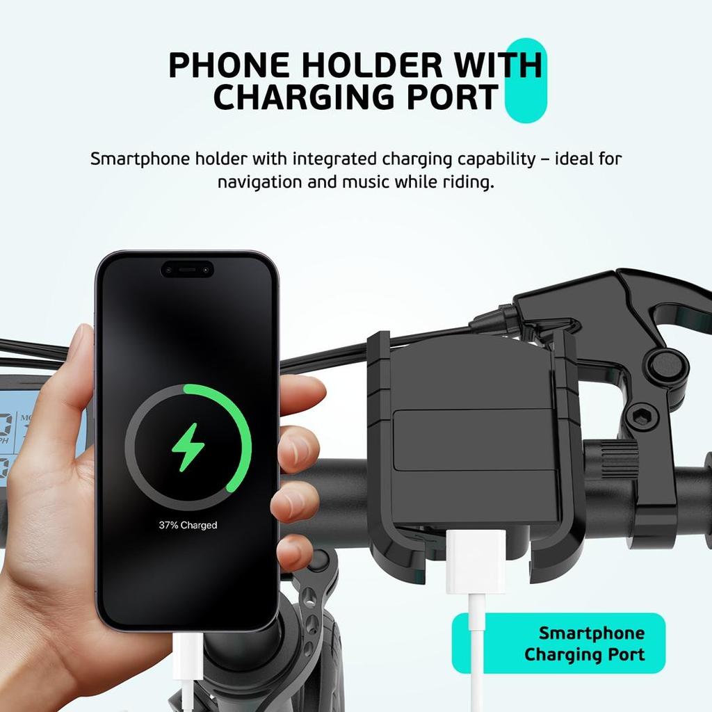 Electric Bicycle Foldable ESKUTE F100 250W Motor City Electric Bike Top Speed 25Km/h 36V 9AH Range 60Km Load 120Kg