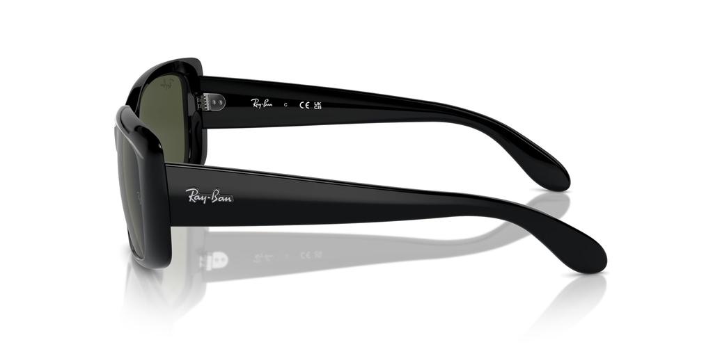 RB4389 BLACK 58 Ray-Ban Women's Sunglasses,