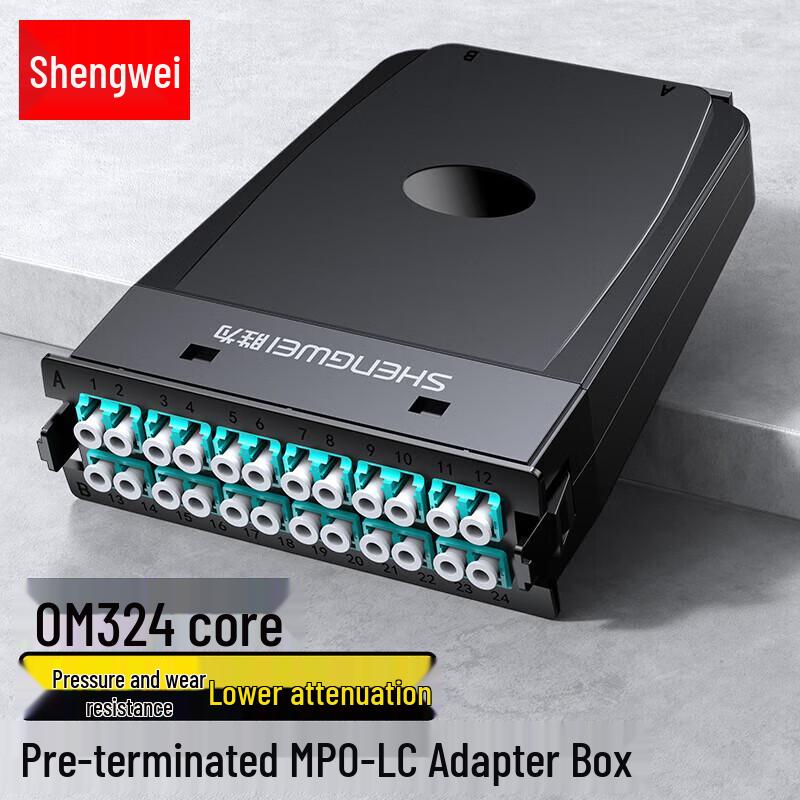

Shengwei FMP-24ML-O MPO-LC 24-Core OM3 Fiber Module Box