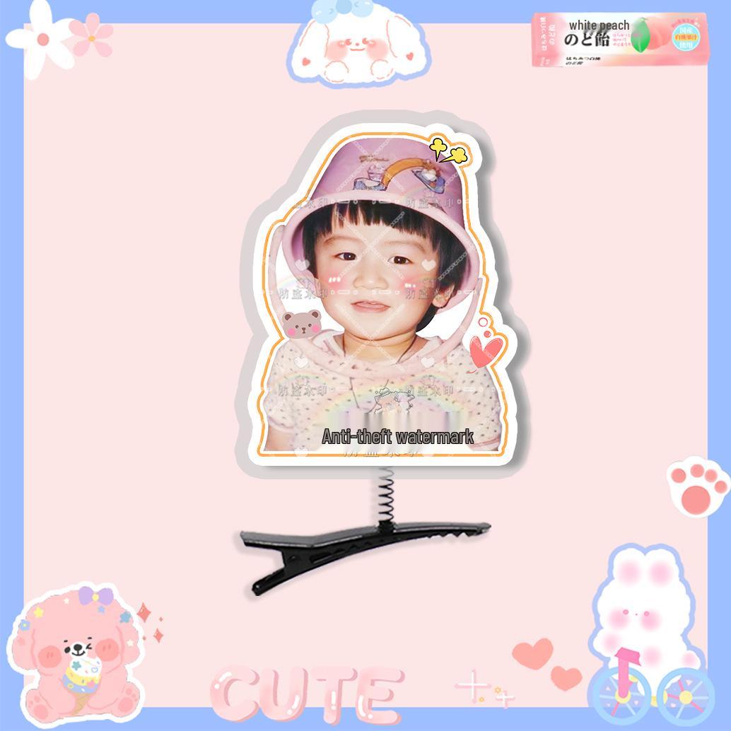 Nicholas Tse 3D Spring Hair Clip - Concert Support Accessory