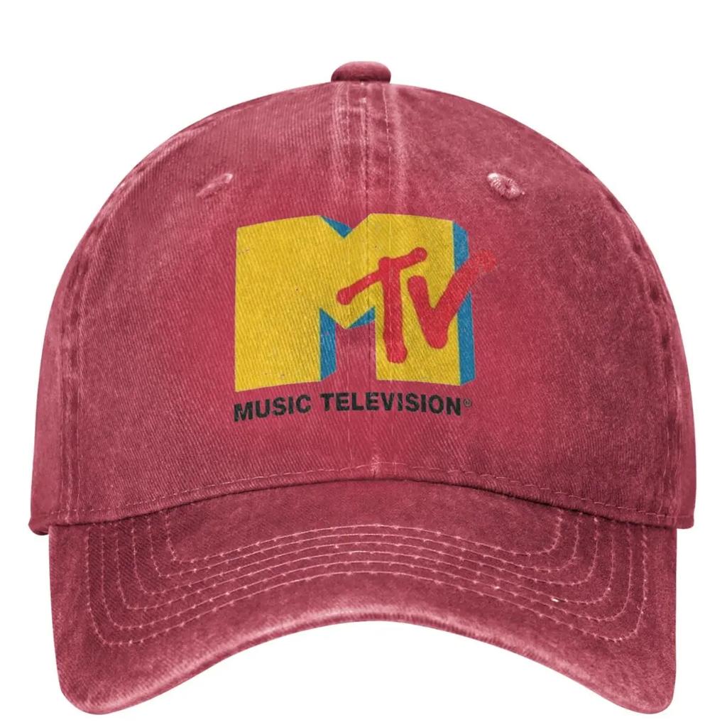 MTV Casual Baseball Cap Summer Music Television Trucker Hat Adjustable Outdoor Sports Snapback Cap Unisex Adult Y2k Baseball Caps