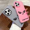 Patterned Matte Frosted Skin Feel Casing PC+TPU 2in1 Angry Face Fighting Printed Protective Cover Soft Back Case
