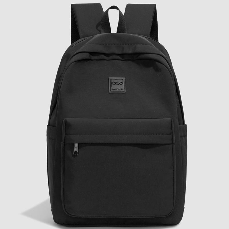 Schoolbag manufacturers wholesale 1011 new simple versatile backpack women's leisure junior high school college student schoolbag going out backpack