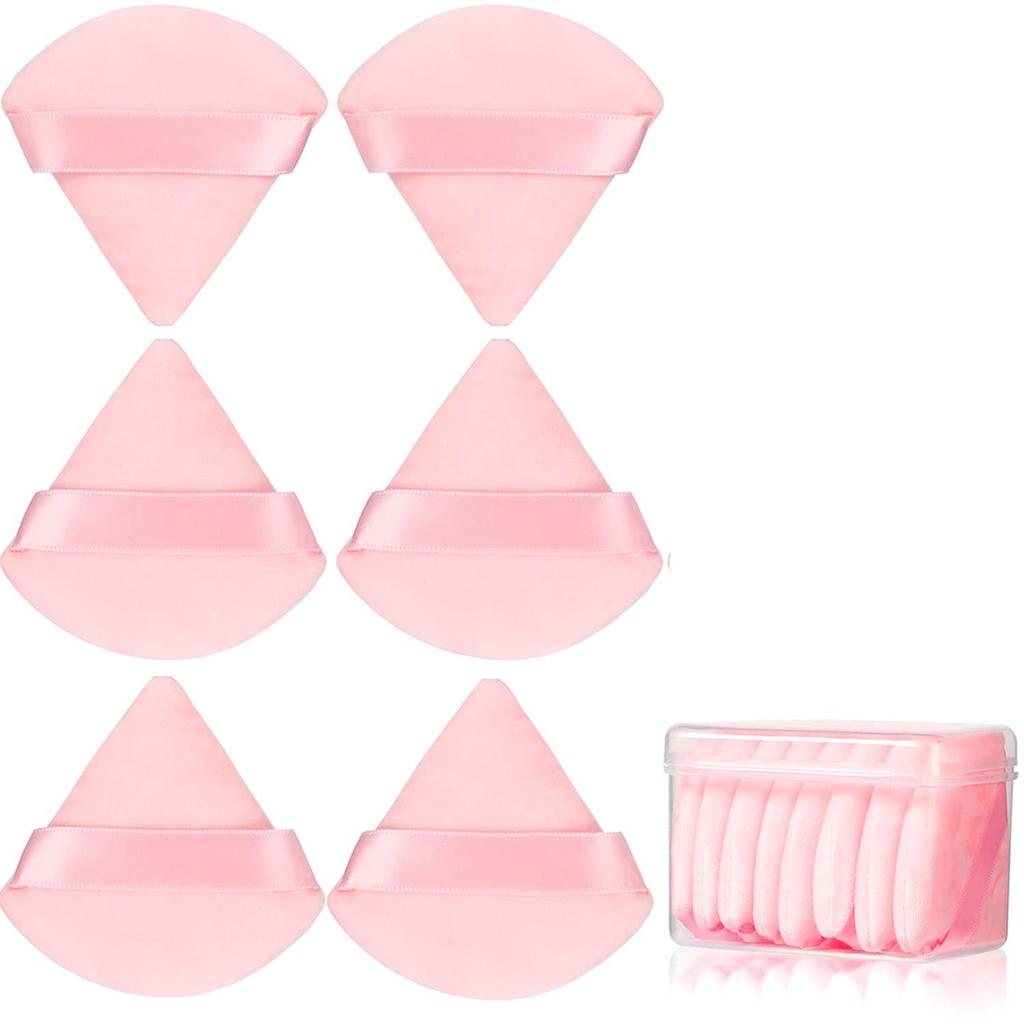 Cross-Border Triangle Powder Puff: Loose Powder Makeup Tool