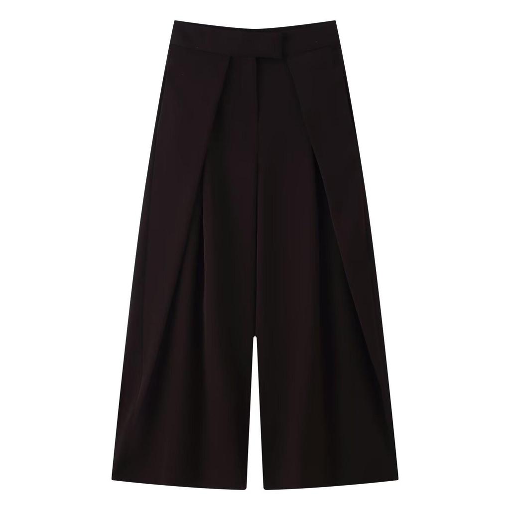 Spring-Autumn Casual Wide-Leg Drape Pants