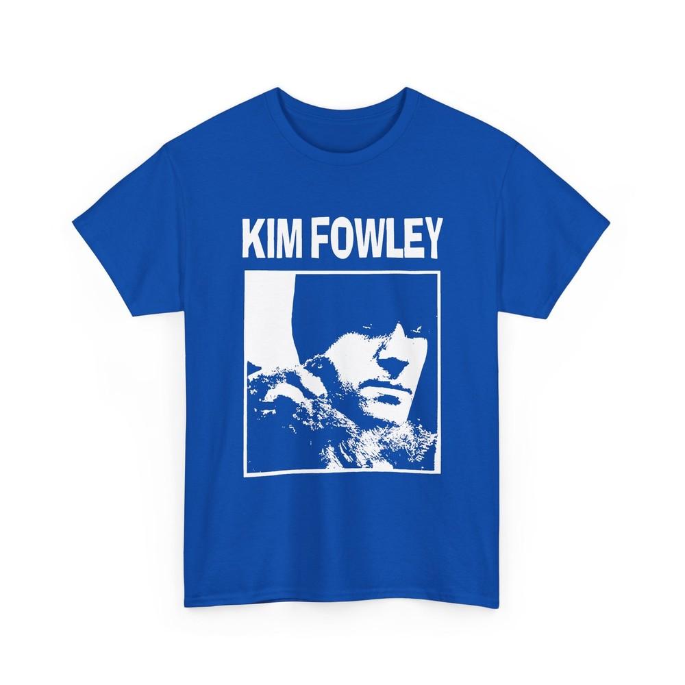 

kim fowley show poster fan art reproduction white graphic tshirt XL