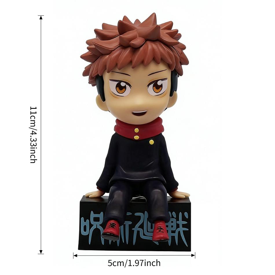 

Jjk Anime Figure Itadori Yuji Geto Suguru Fushiguro Megumi Ryomen Sukuna Mahito Gojo Action Figure Toy Model Ornaments Gifts (As shown-8173)-