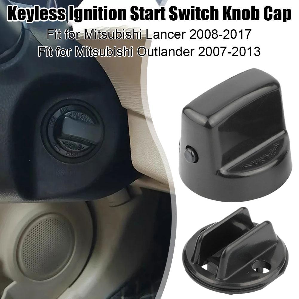 For Mitsubishi Lancer Outlander Keyless Ignition Start Insert D6Y1-76-142 Switch Knob D461-66-141A-02 Cap A5V9