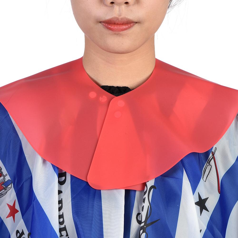 Soft Salon Haircut Shoulder Wrap Magnet Clasp Design Haircut Neck Cape(Grey)