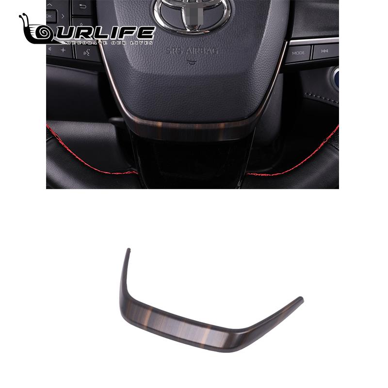 Pentru Toyota Highlander Kluger XU70 2022 2023 Autocolante de acoperire pentru decorațiuni interioare de culoare mahon auto ABS