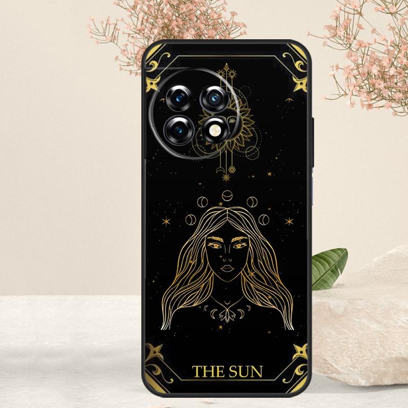 Astrology Tarot Cards Case For OnePlus 15R 13R 13T 15 13 12 12R 11 10T 8 9 10 Pro Nord 5 CE 4 3 Lite N20 N30 Cover