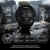 PINDOWS Digital 50M Water Velcro Watch Men's Watch, Resistant, Closure, Work/Sports