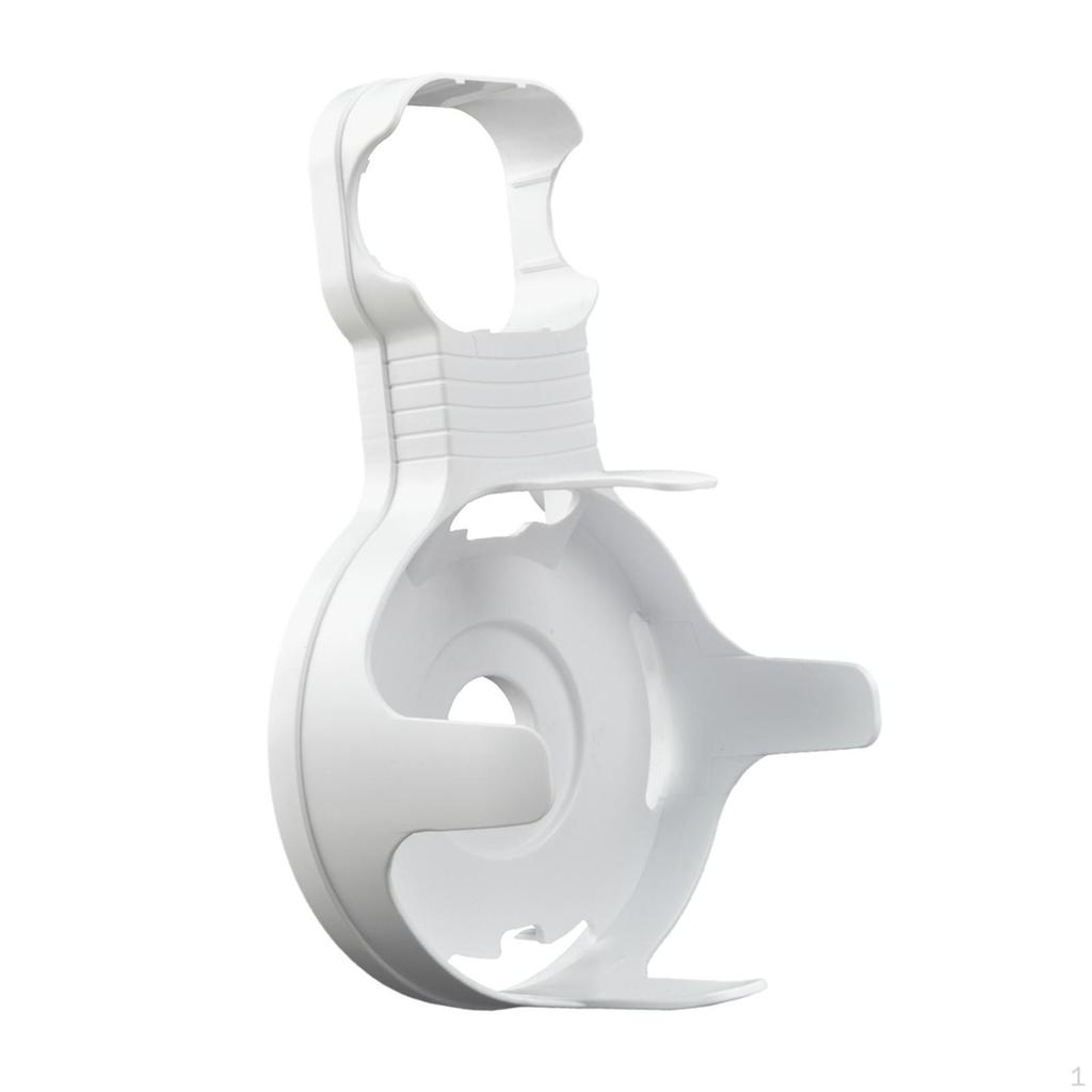 Wall Mount Holder Punch Free Lightweight with Cord Management Sturdy Outlet Stand Mounted