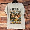 BRISCO BRANDS Men's XL Light Blue Laguna Beach Graphic Cotton Poly Unisex T-Shirt