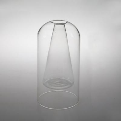 Glass Aromatherapy Bottle Creative Double Layered Essential Oil Evaporation Bottle Exquisite Fragrance Diffuser Bottle Bedroom