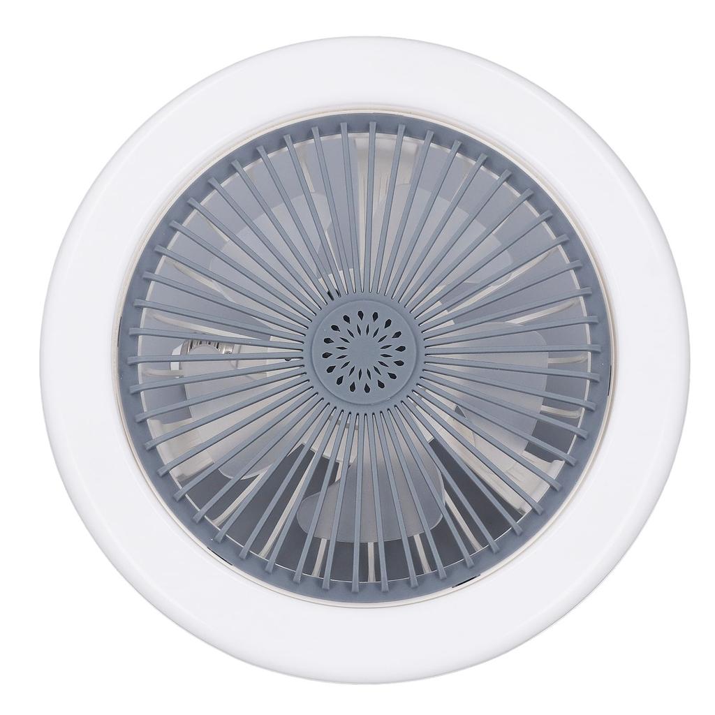 Deckenventilatorleuchte 85?265V Verstellbarer Beleuchtungsventilator mit E27-Lampenfassung für Heimzimmer
