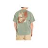 STONE ISLAND Ss24 Dirtyfit Back Logo Printed Crew Neck Short Sleeve T-Shirt Men T-Shirts Sage-Green 80152RCE6-V0055